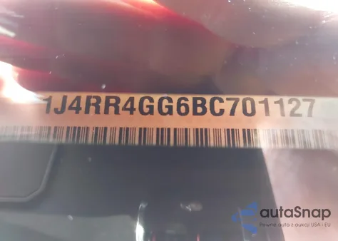 2011 Jeep Grand Cherokee Laredo z USA, uszkodzony, nr VIN 1J4RR4GG6BC701127